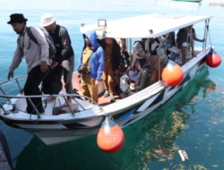 Pastikan Pemerataan Jaringan, Kominfo Makassar Monitoring Wilayah Kepulauan Sangkarrang