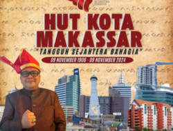 PLT Kepala Dinas PPKB Kota Makassar Ucapkan Selamat Hari Jadi ke-417 Kota Makassar