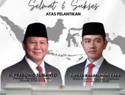 Dinas Pengendalian Penduduk dan Keluarga Berencana Kota Makassar Mengucapkan Selamat atas Pelantikan Presiden dan Wakil Presiden RI