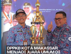 Sukses Harganas ke-31, Dinas PPKB Makassar Raih Juara Umum