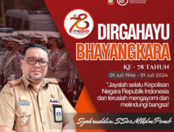 PLT Kepala DPPKB Kota Makassar Ucapkan Dirgahayu Polri ke-78