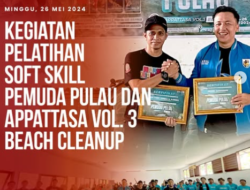 Pelatihan Soft Skills dan Beach Clean Up di Pulau Barrang Lompo