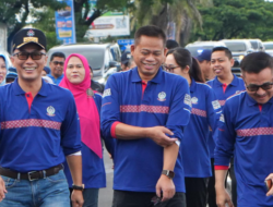 Rajut Silaturahmi dan Kolaborasi, ASN Jalan Sehat Bersama Pj Gubernur Sulsel dan Kepala BKN RI