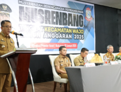Buka Musrenbang Kecamatan Wajo, Muhammad Yasir: Tekankan Sinergitas Membangun Kota
