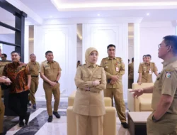 Hari Pertama Bertugas, Wakil Wali Kota Makassar Aliyah Mustika Ilham Tinjau Ruang Kerja di Balai Kota