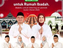 Rumah Ibadah Gratis Bayar Air Selama Ramadan, Program Unggulan Tahunan PDAM Makassar