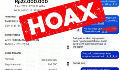 Waspada! Modus Penipuan Bantuan Donasi Catut Nama Gubernur Andi Sudirman