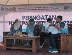 Peringati Hari Paru Sedunia, Kadis DKPPKB Sulbar Dukung Penguatan Edukasi dan Layanan Kesehatan Paru